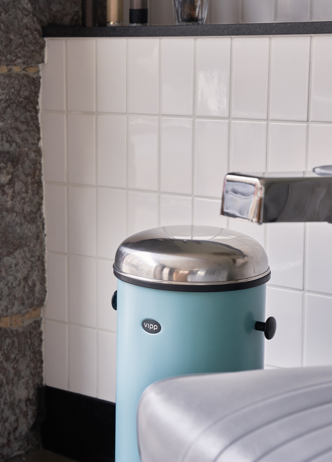 Henri Teal Pedal bin Pedal bin 18L LIMITED EDITION Vipp