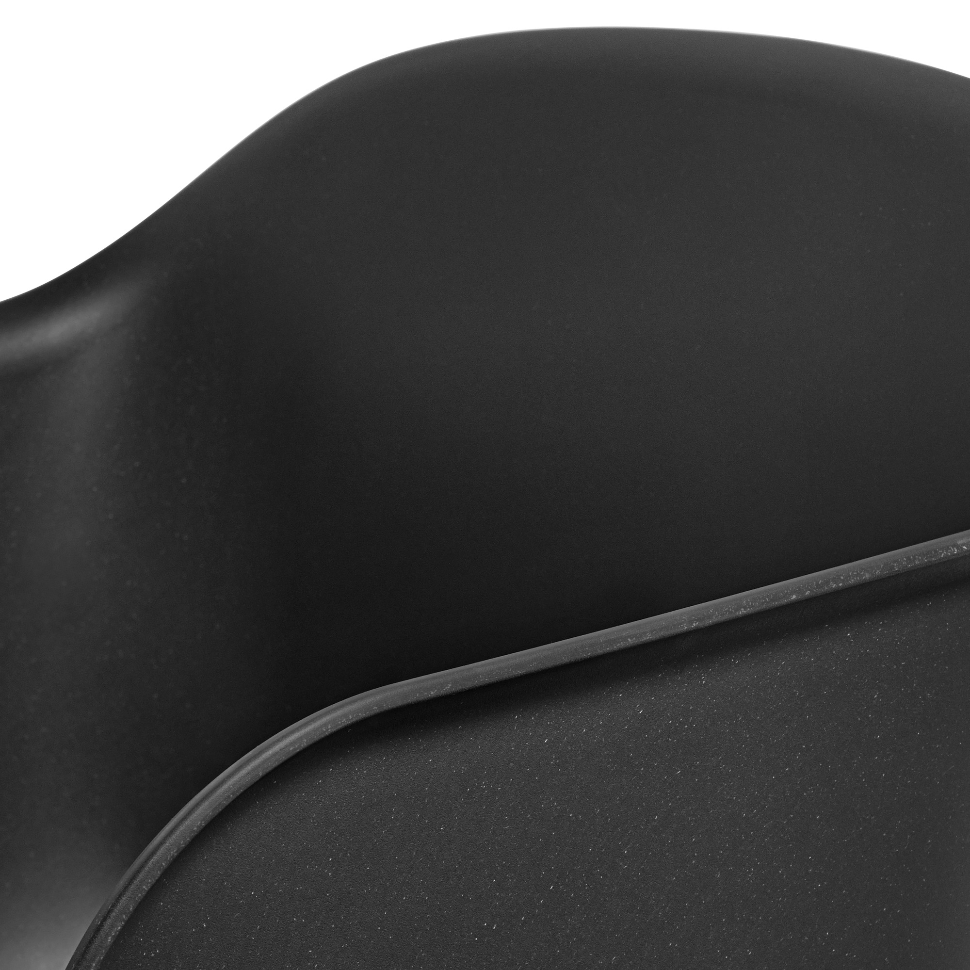 Fiber Armchair Tube Base Chair Muuto