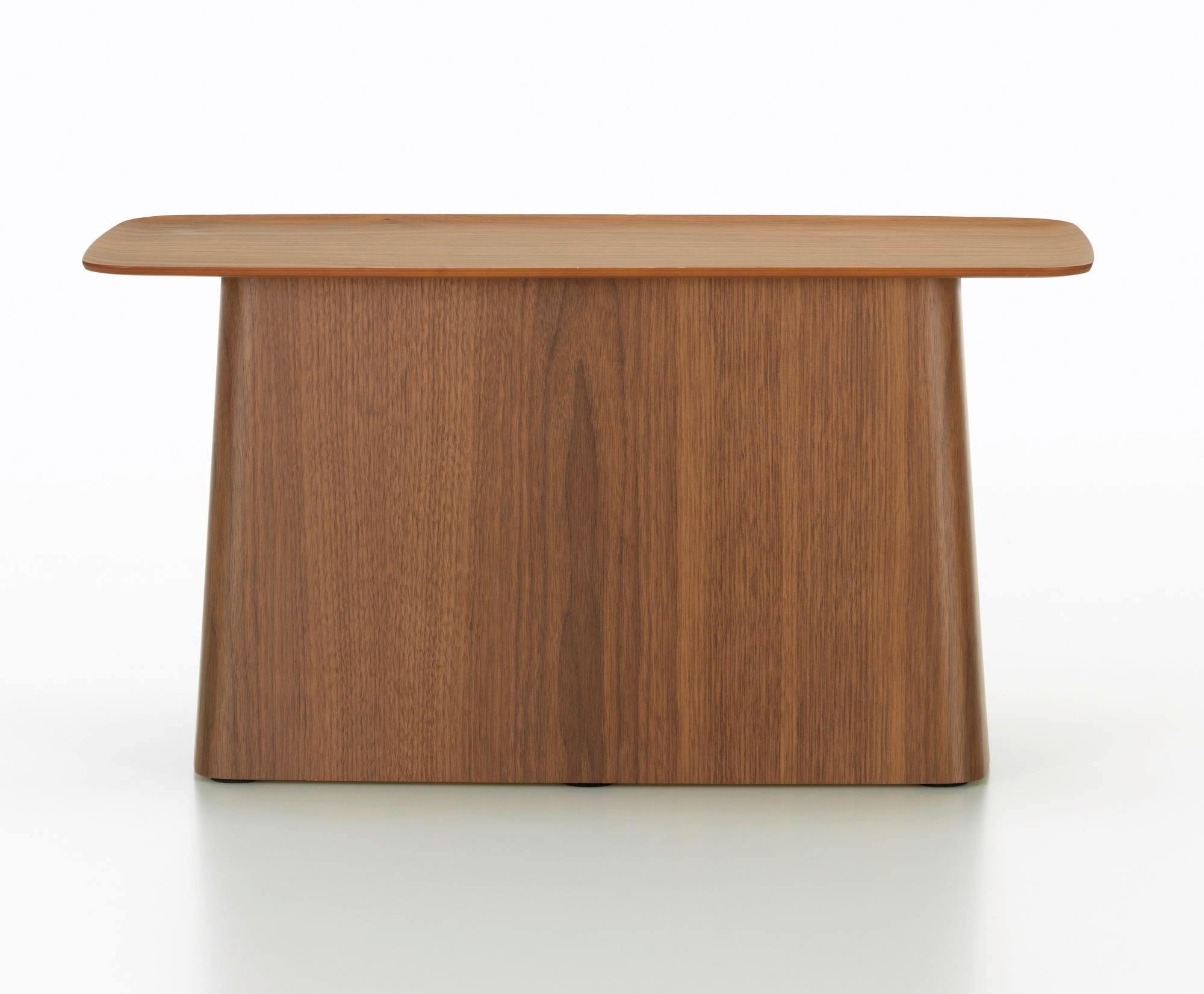 Wooden Side Table walnut large Vitra