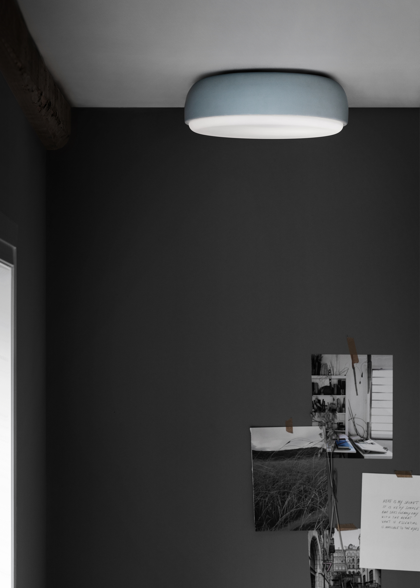 Over Me Wall and Ceiling Light Ø40 cm Dark Grey Northern