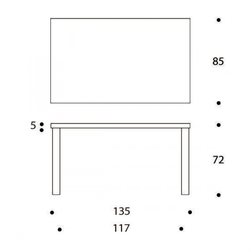 82B table Artek