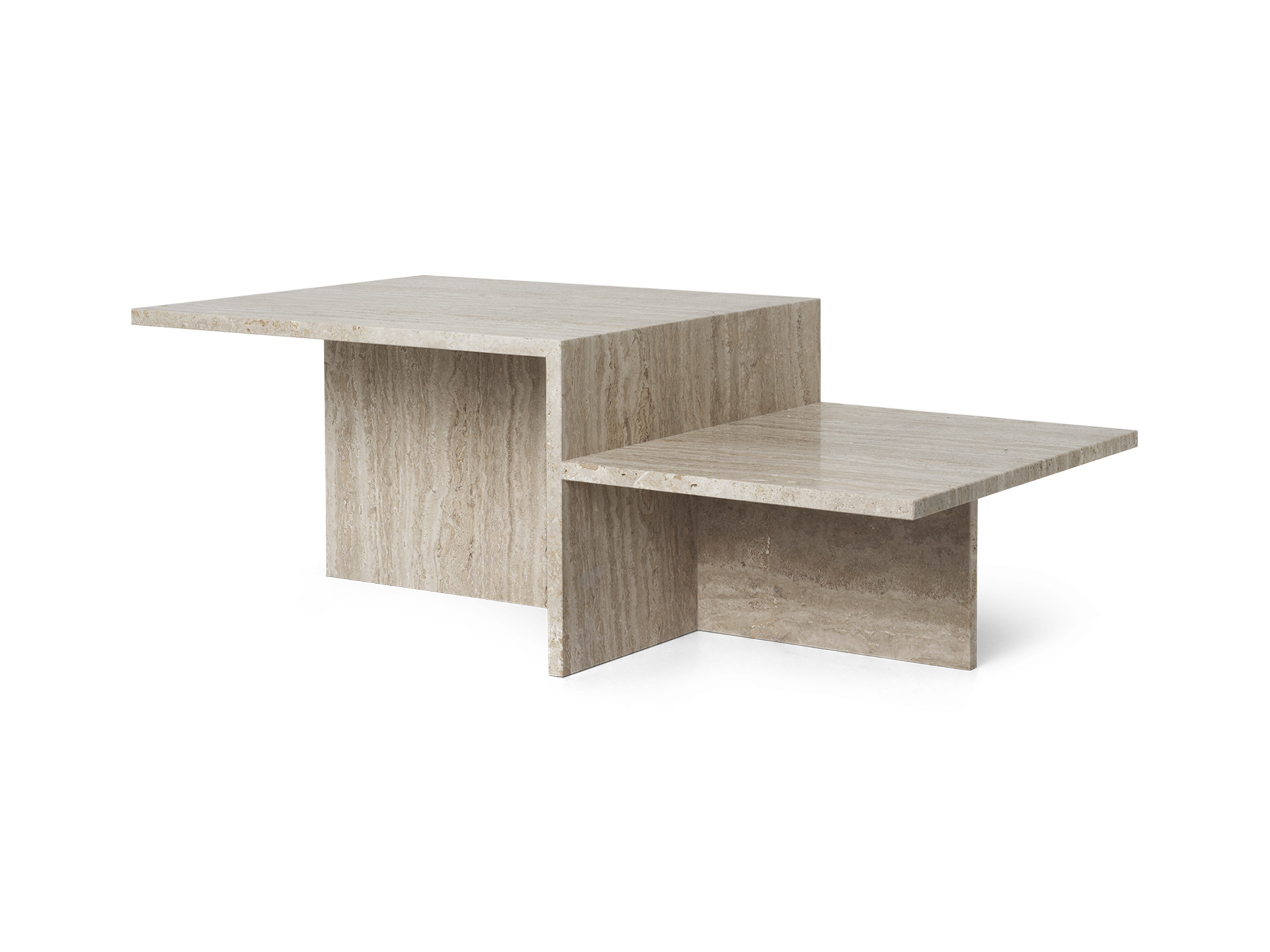 Distinct Coffee Table - Travertine Ferm Living