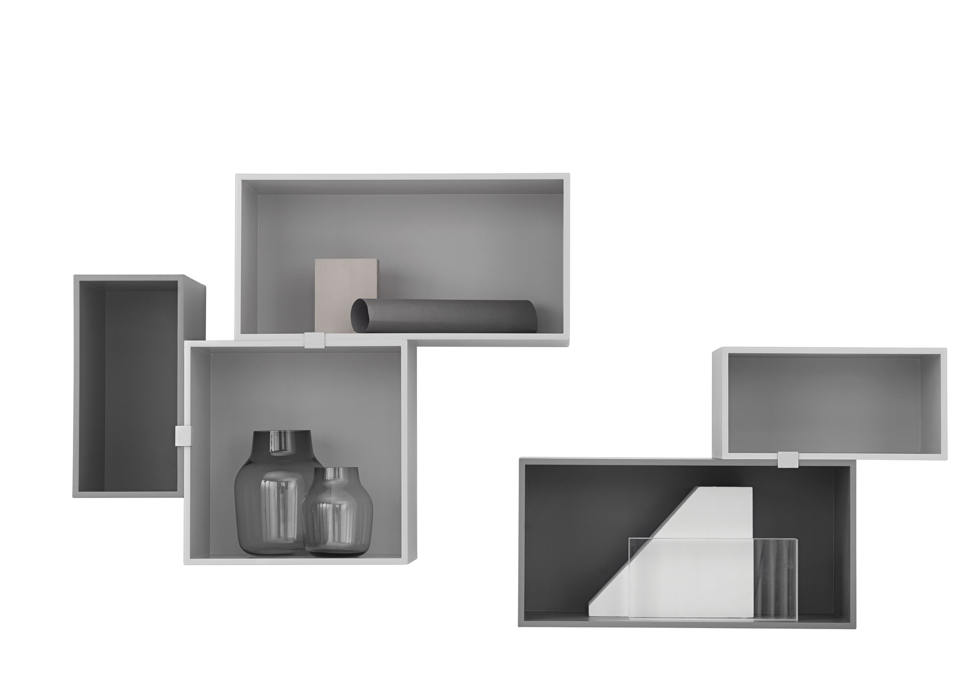 Mini Stacked Storage System 2.0 Shelf system Muuto
