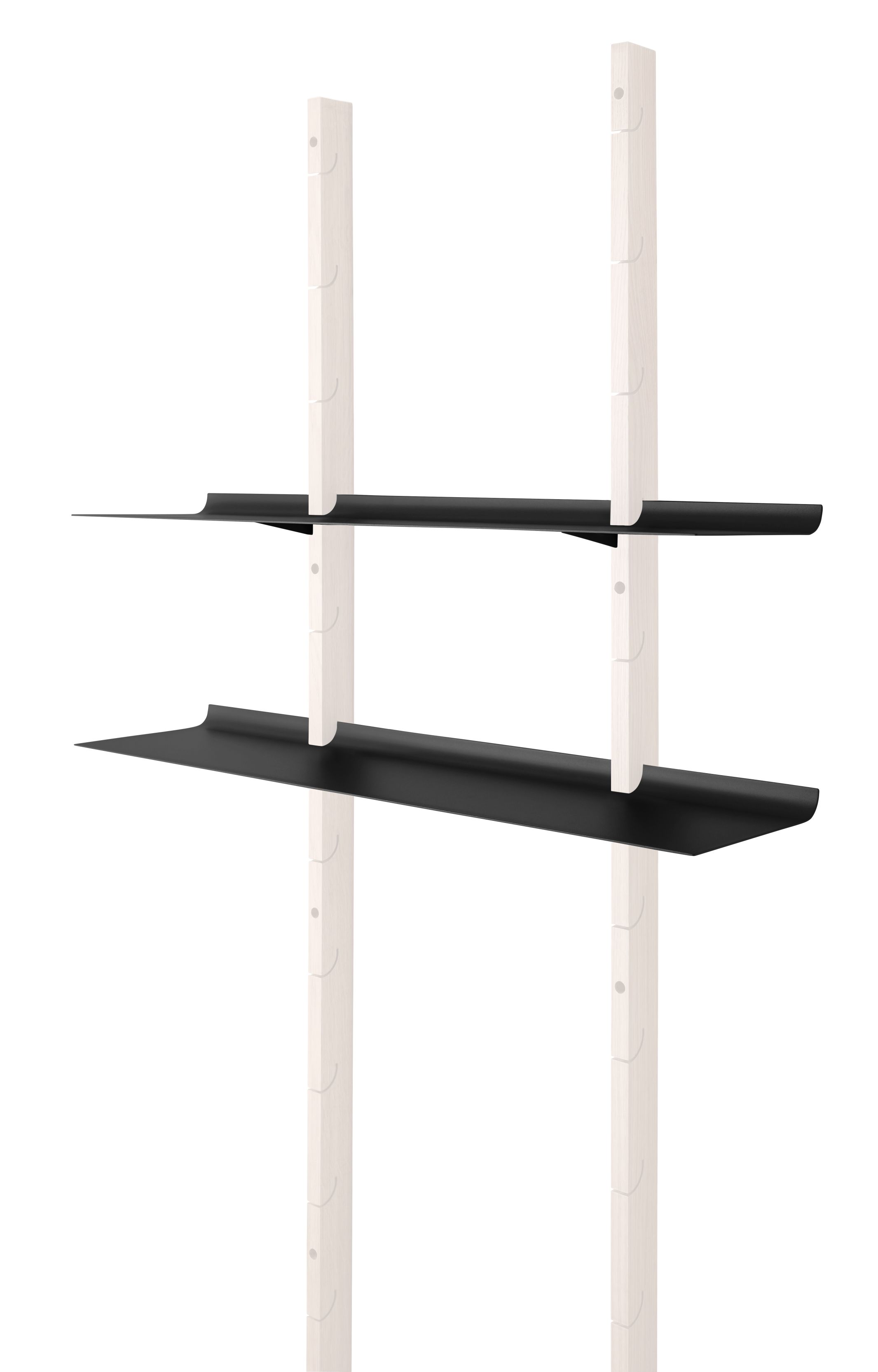 Smile Shelf Shelves Set of 2 - black D 20 cm Eva Solo 