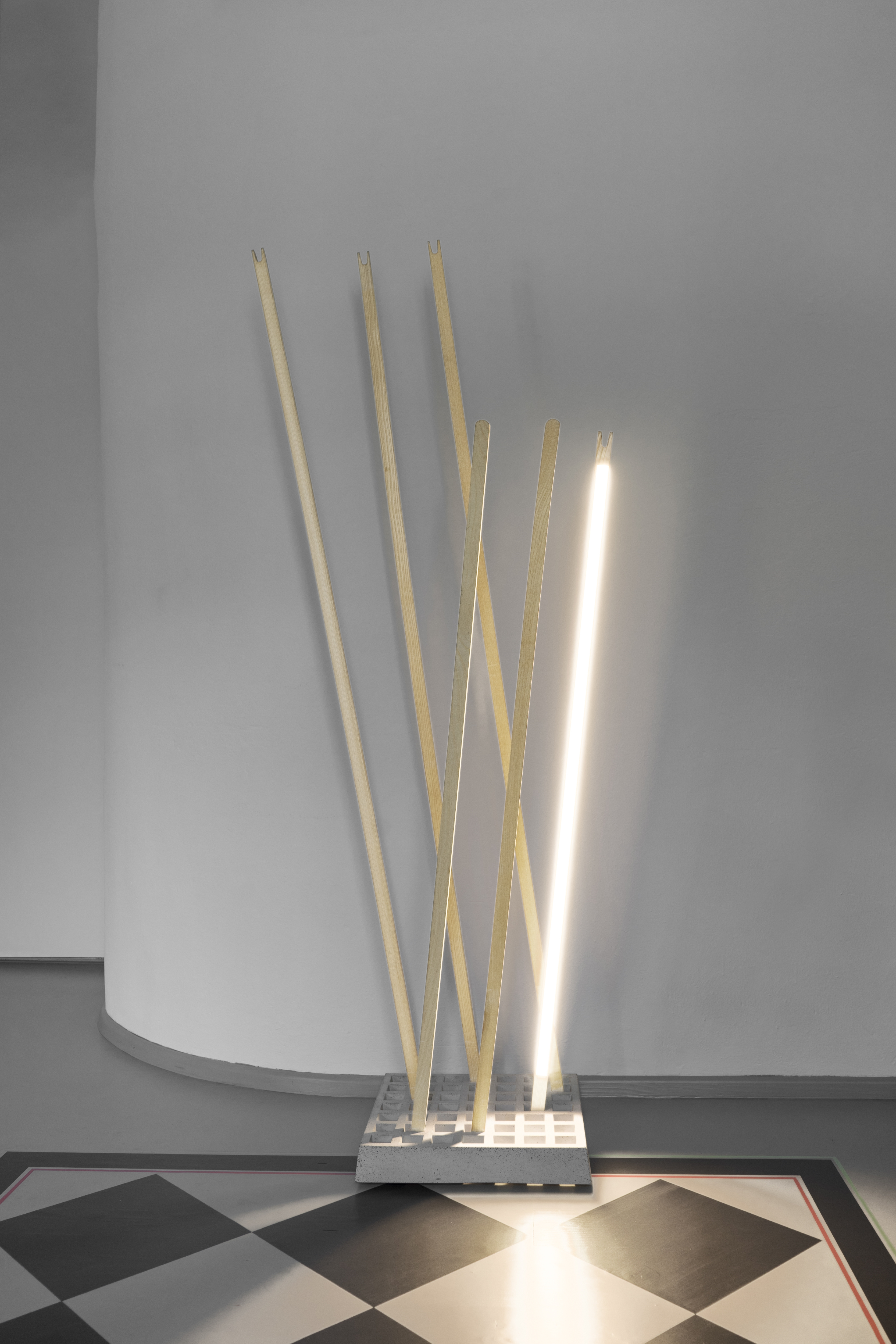 Pin Coat rack / Pin Light Nils Holger Moormann