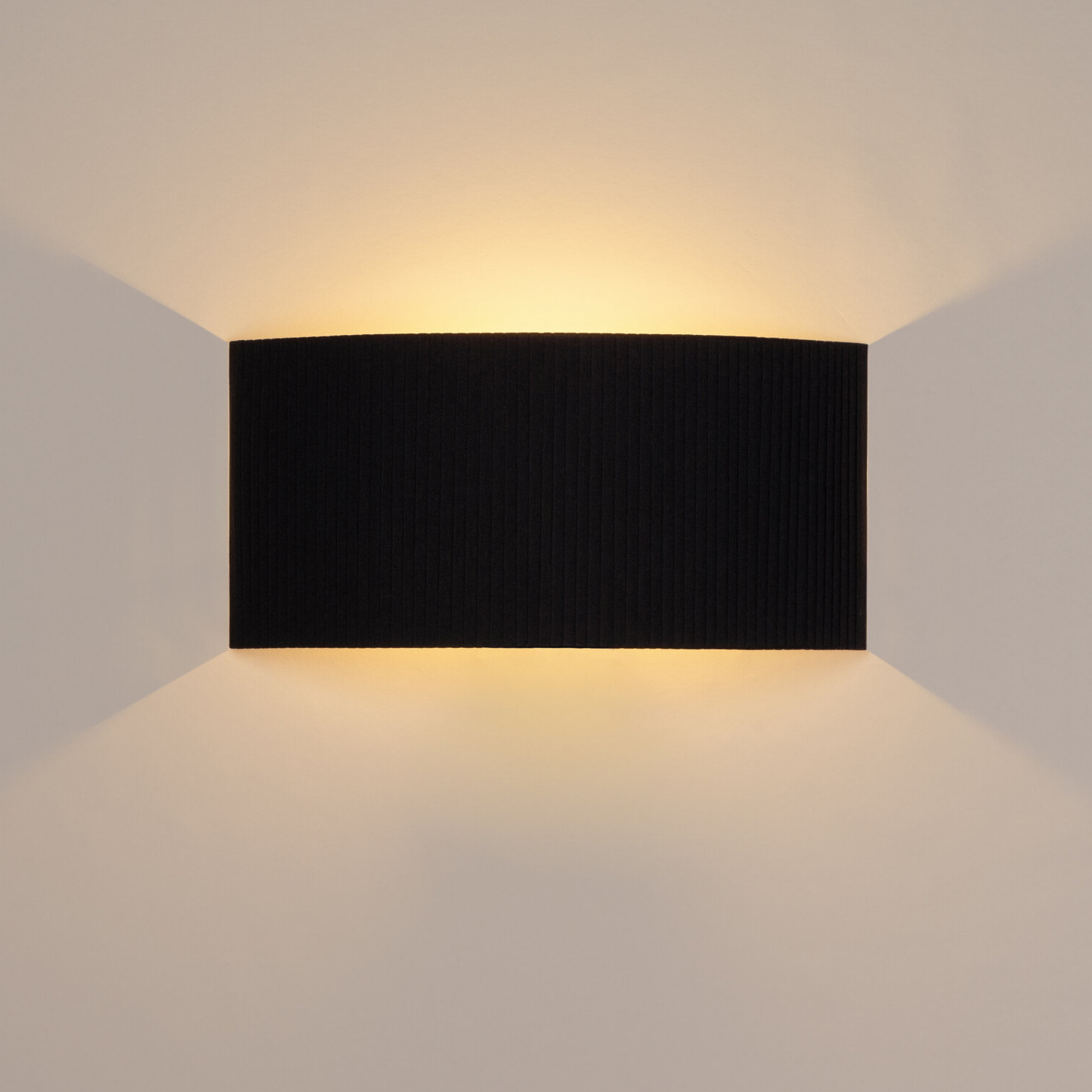 Comodín rectangular wall lamp Black ribbon Santa & Cole