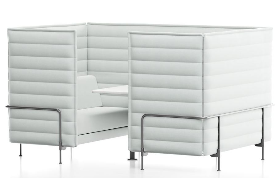Alcove Cabin 2-seater highback sofa Vitra