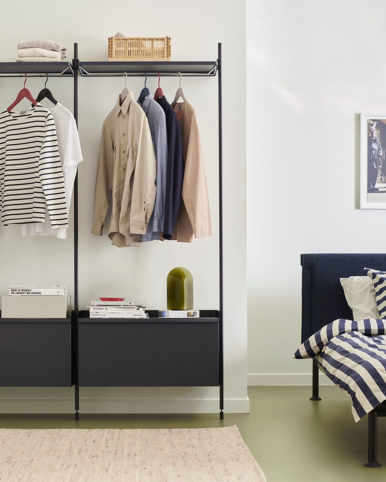 Pier System 1002 2 Column Shelf / Wardrobe Hay 