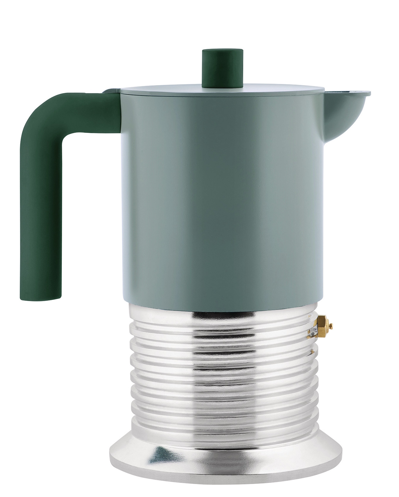 PM01/3 Vite Espresso Maker for 3 cups Alessi Sage Green