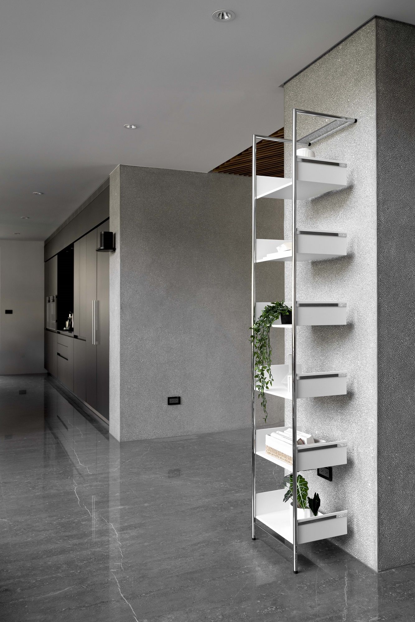 Pool 220 Leaning Shelf Mox