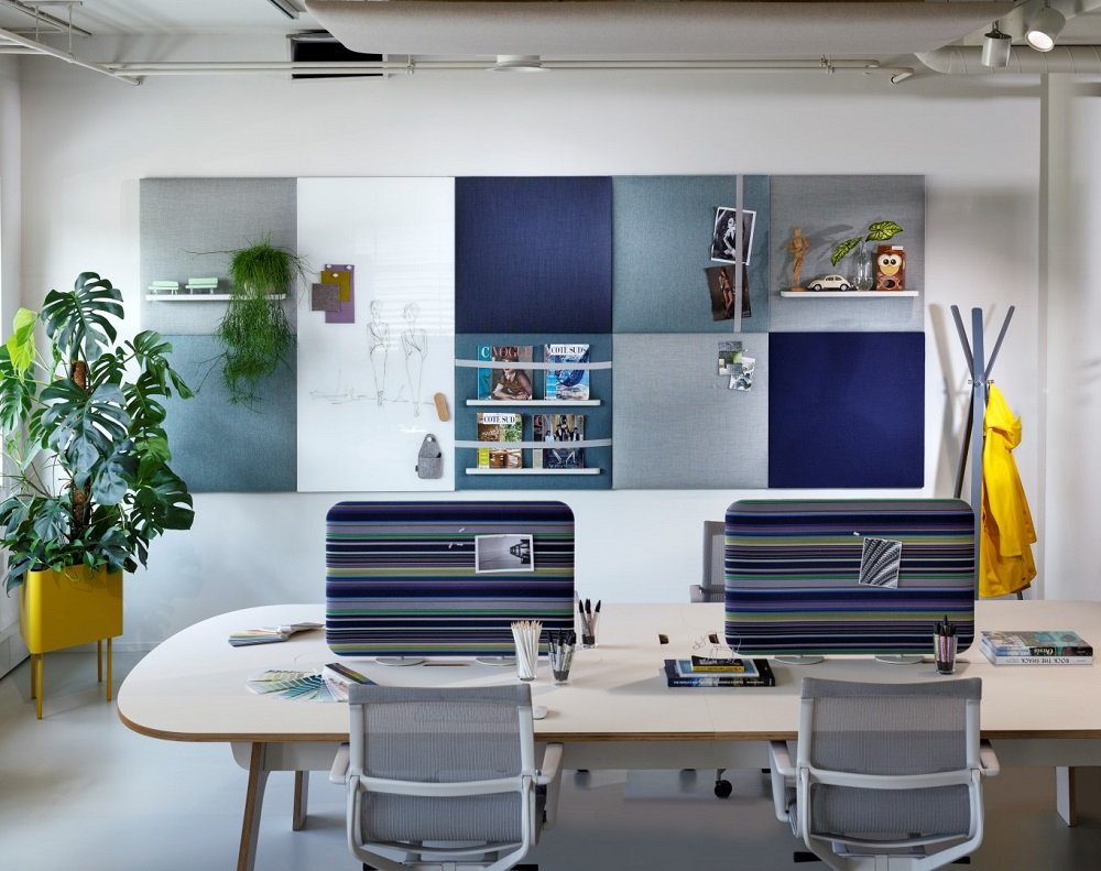 Pillow Grid Wall panels / Pinboards Cascando
