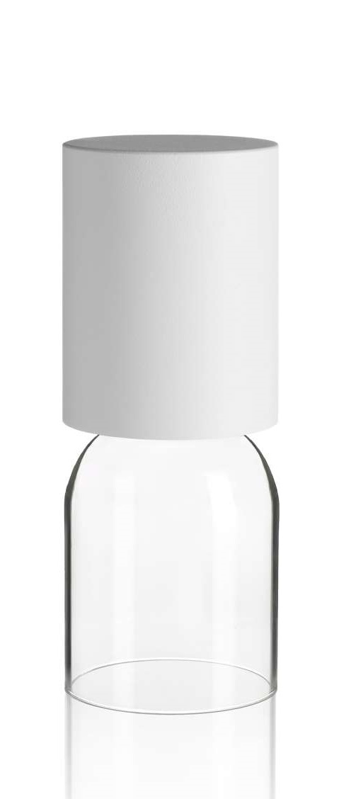 A02R1 NUI Mini Outdoor Portable lamp Rechargeable lamp / Table lamp White Luceplan SINGLE PIECE