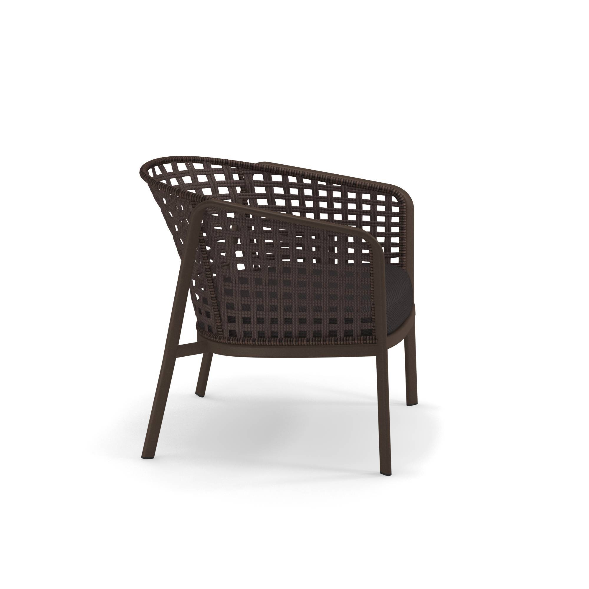 Carousel 1217 Outdoor Lounge chair Emu Indian brown / melange brown