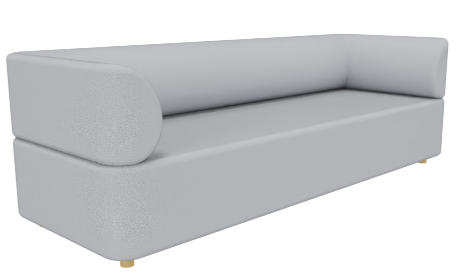 Mezza seating element Sofa Cascando