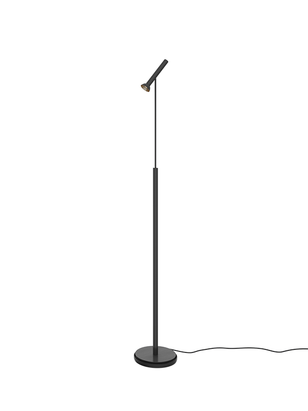 TOPOLED S Floor Lamp Black Baltensweiler | Black anodized ...