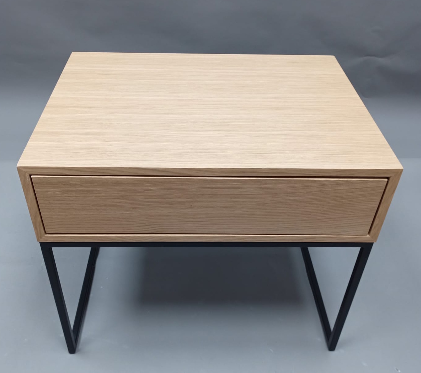 Dina side table, natural oak, Jan Kurtz, defective copy 