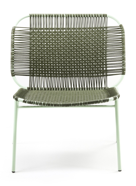 Cielo Lounge Chair low Lounge Chair low Outdoor ames Olive green - Pastel green