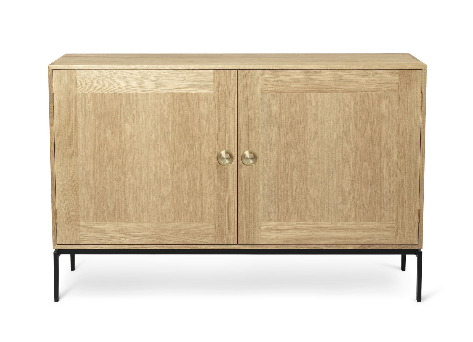 FK63 Bookshelf System Horizontal Depth 36 cm with Doors & Legs Carl Hansen & Søn