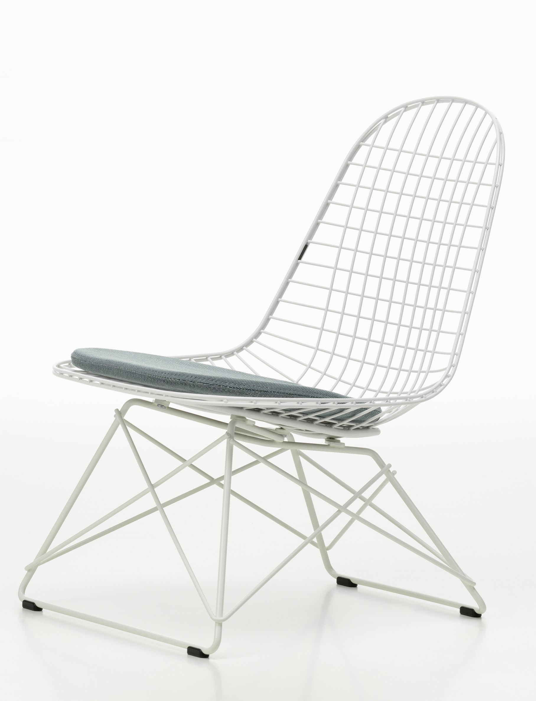 LKR-5 Wire Chair Chair with Seat Cushion Vitra