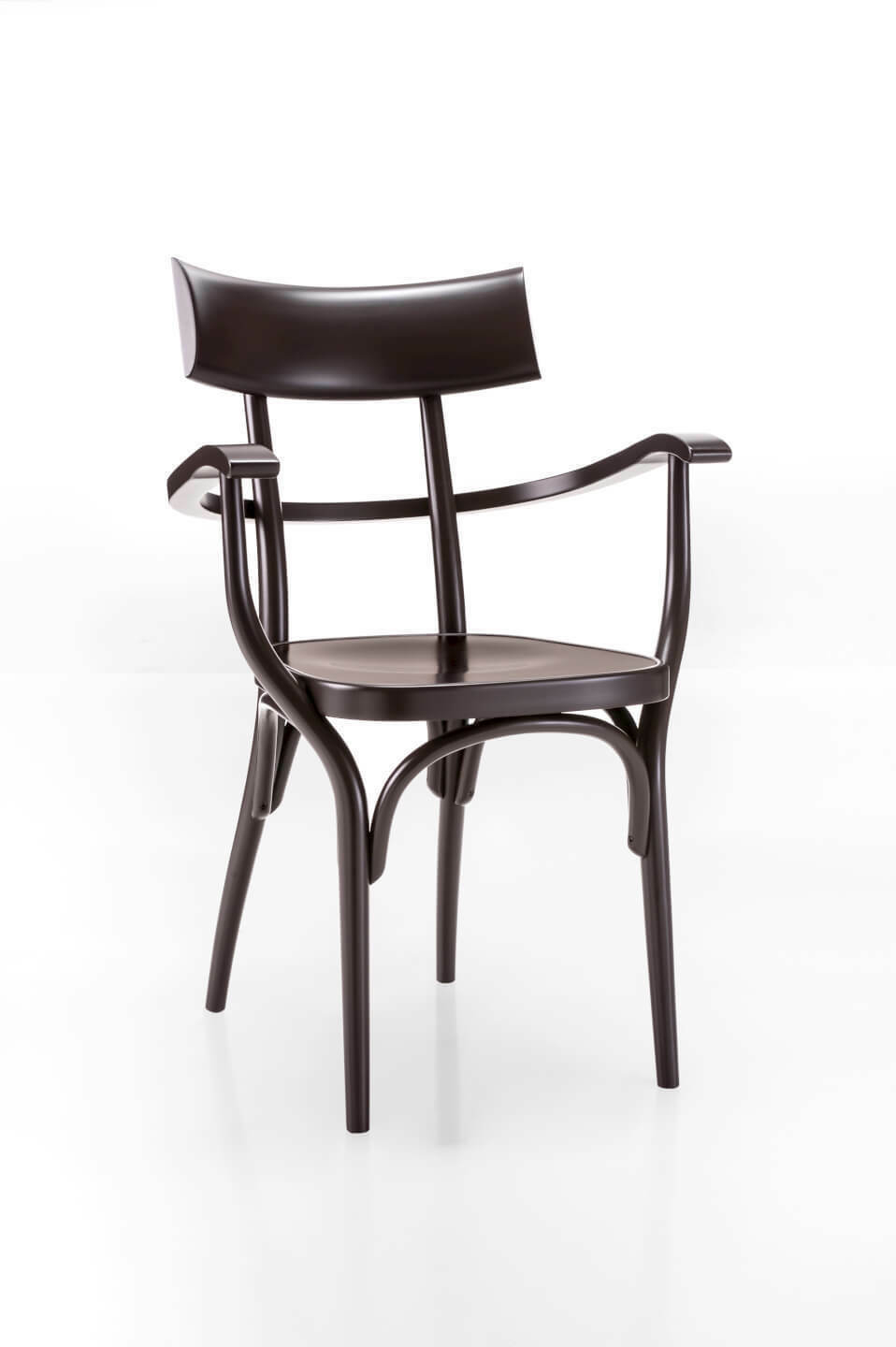 Czech Armchair Wiener GTV Design dark walnut