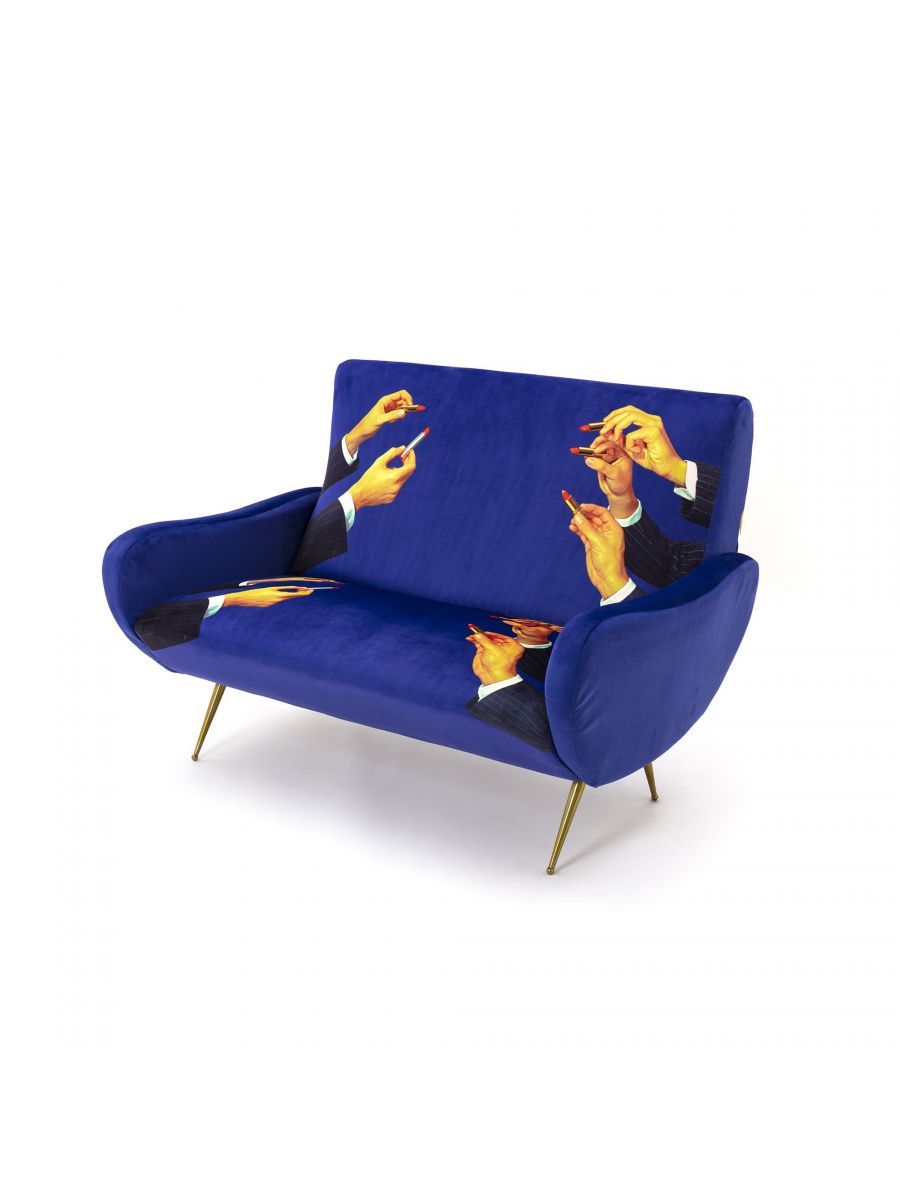 Toiletpaper 2-seater sofa Lipsticks Seletti