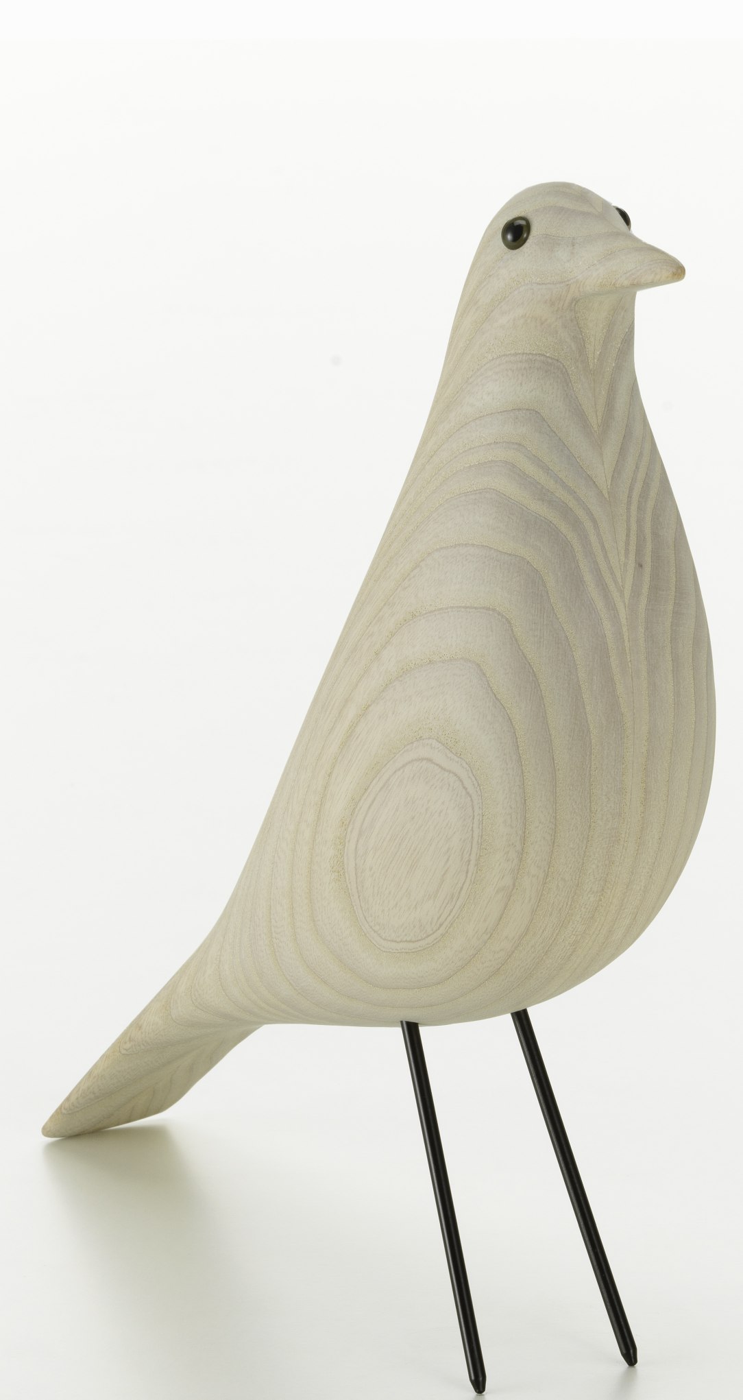 Eames House Bird sculpture white oiled ash Vitra New version