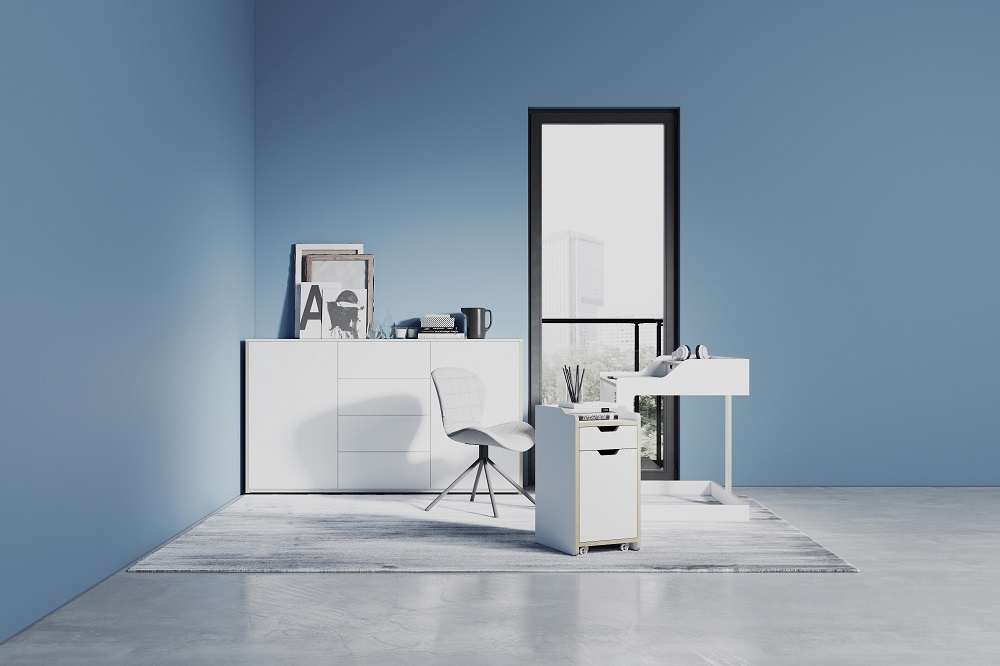 Modular Plus Sideboard with 2 doors and 4 drawers Müller Möbelwerkstätten