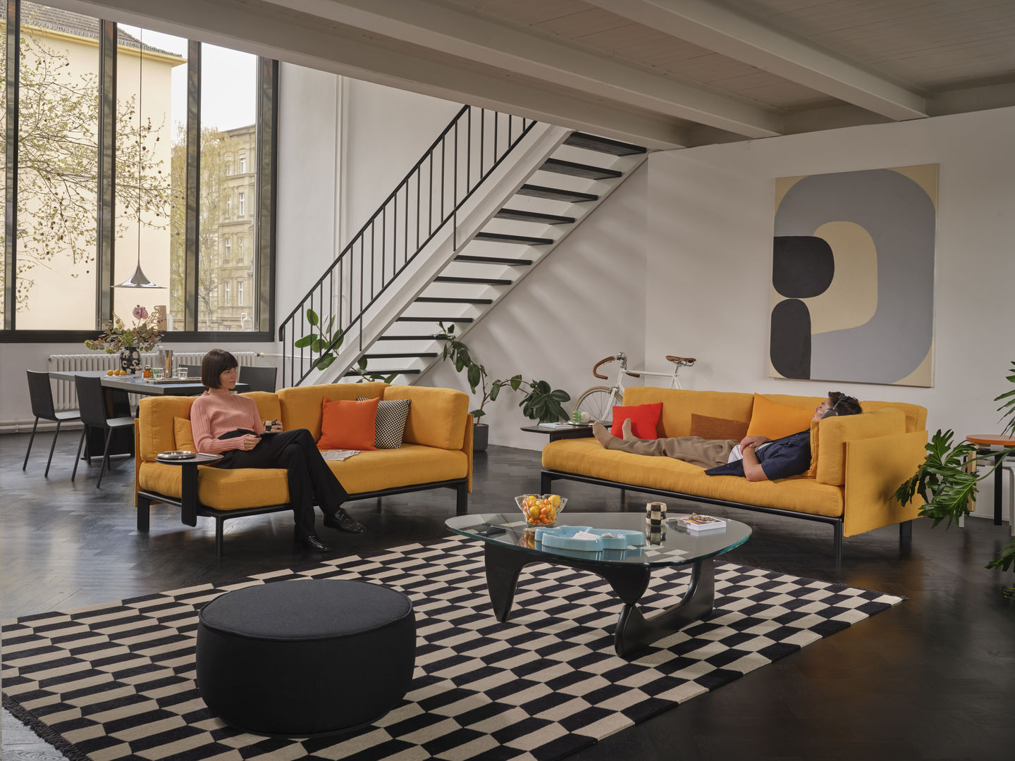 Noguchi Coffee Table Maple Vitra