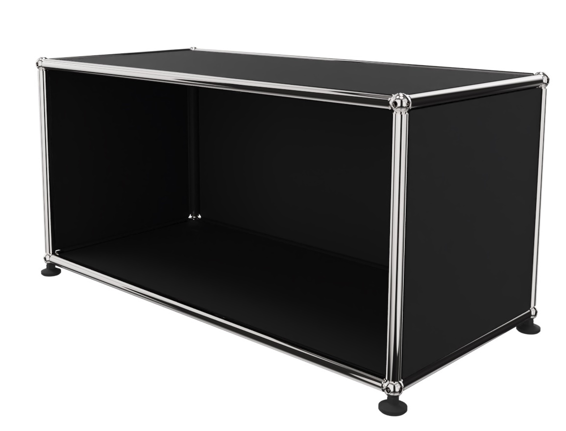 USM Haller Lowboard Open Graphite black - FAST DELIVERY