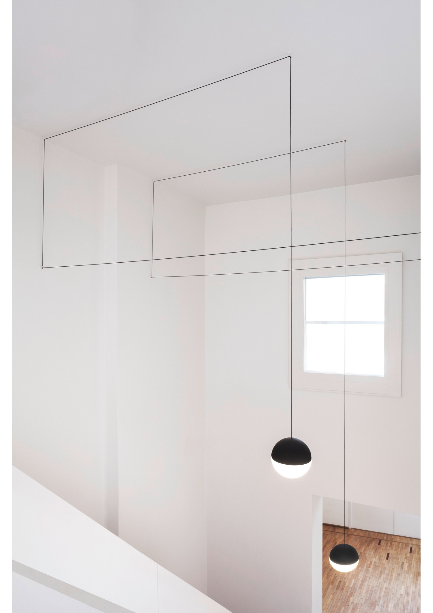 String Light Sphere Head Pendant lamp Flos