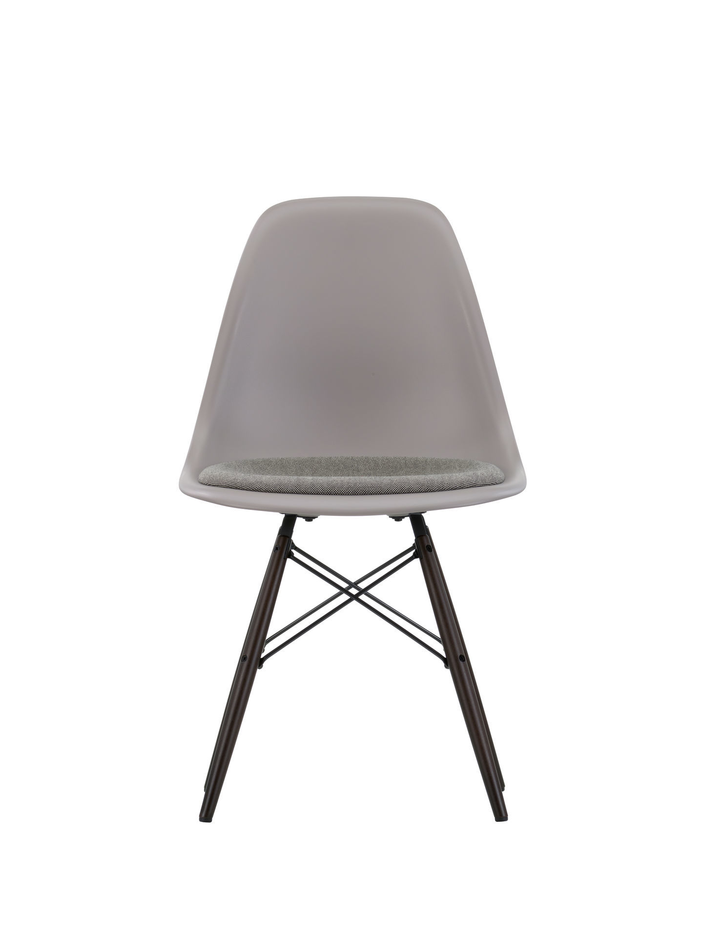 Eames Plastic Side Chair DSW Chair with Seat Cushion Vitra Eames Plastic Side Chair DSW Chair with Seat Cushion Vitra