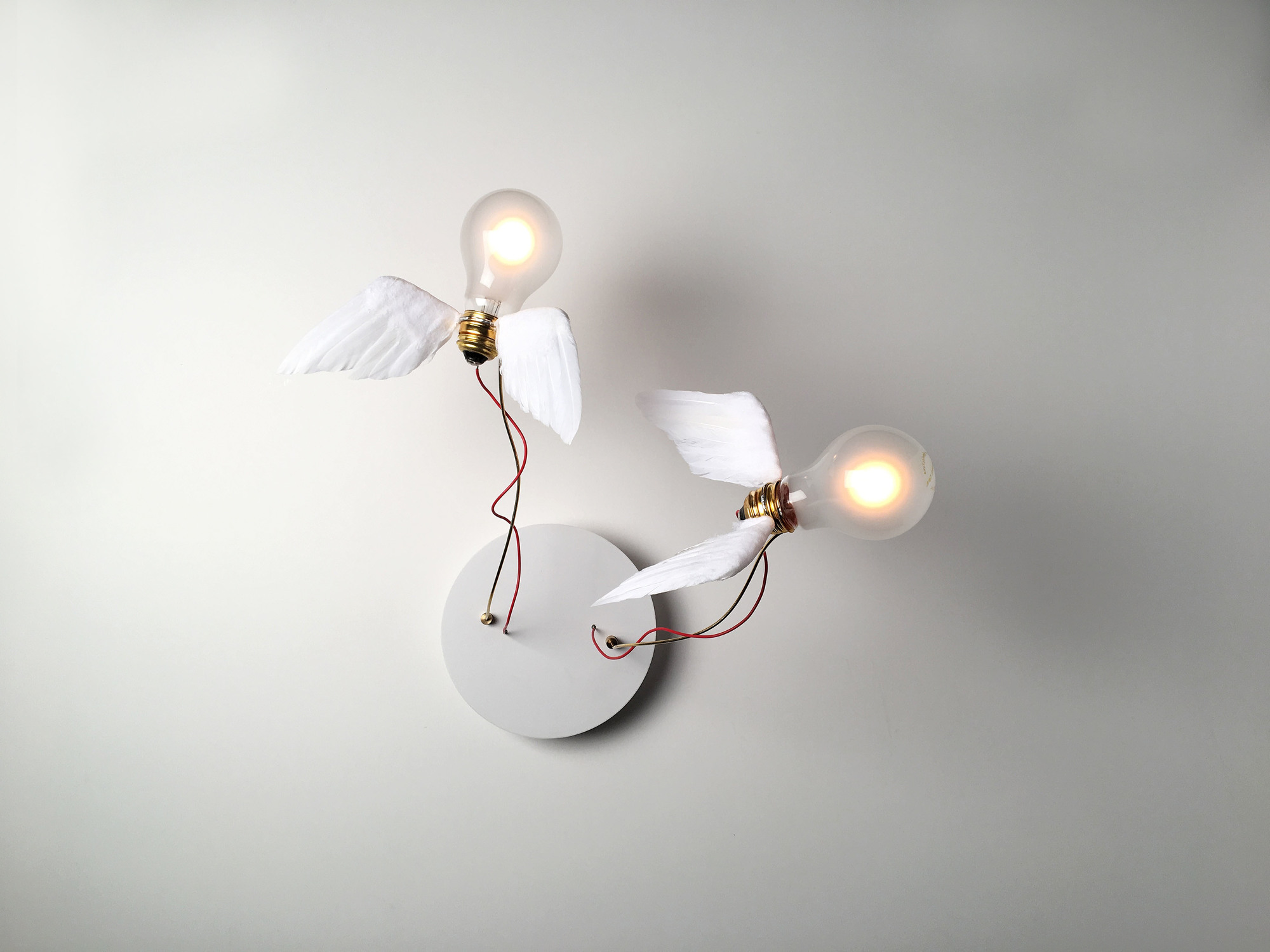 Lucellino Doppio LED wall lamp Ingo Maurer