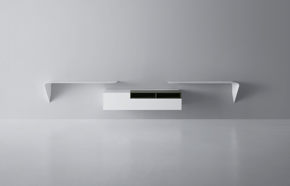 Mamba Light rack / wall bureau MDF Italia