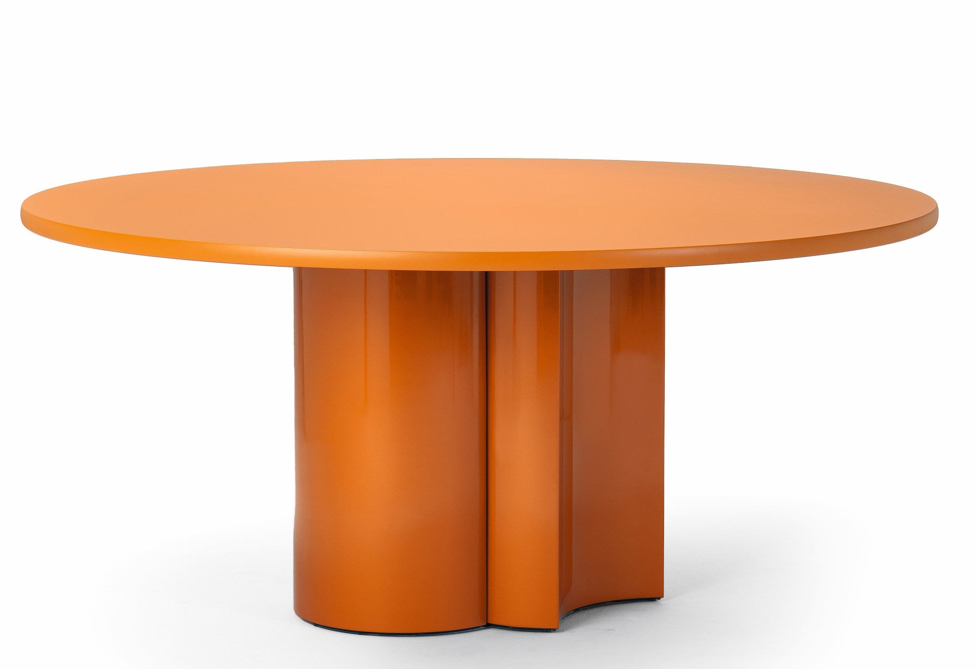 2325 Bol dining table Ø 160 cm Zanotta Caramel matt