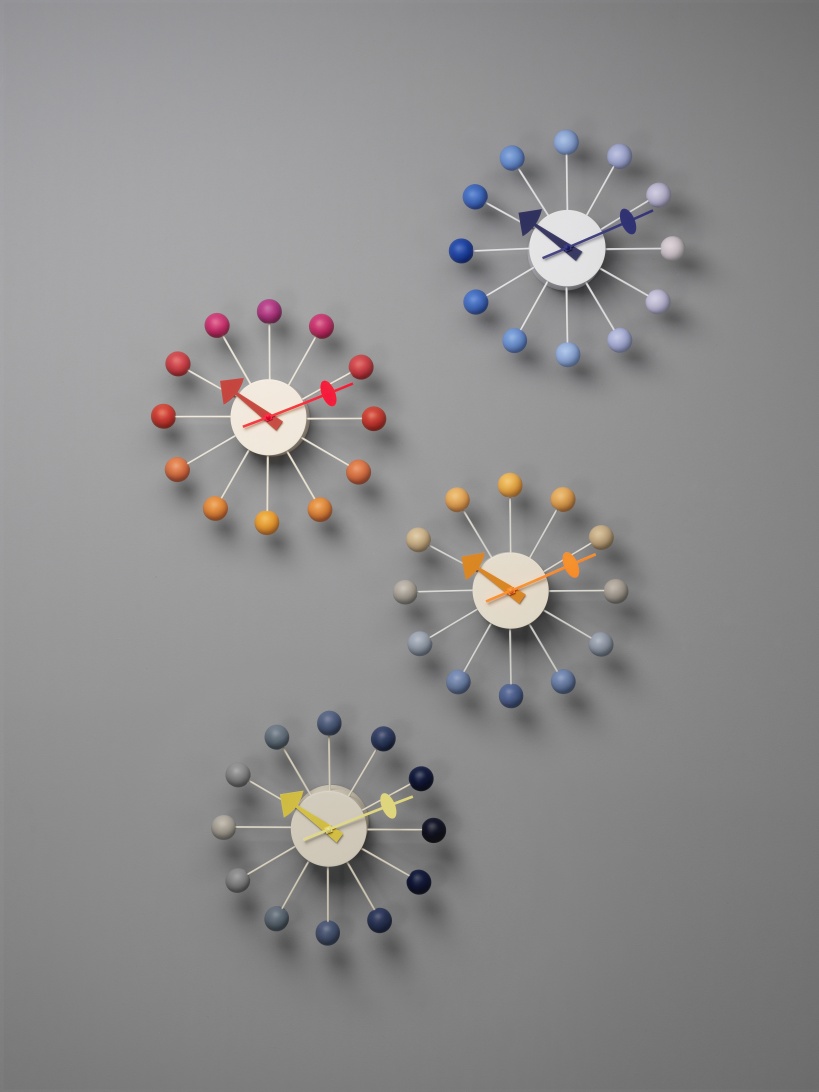 Ball Clock Wall Clock Sunset Vitra LIMITED EDITION 