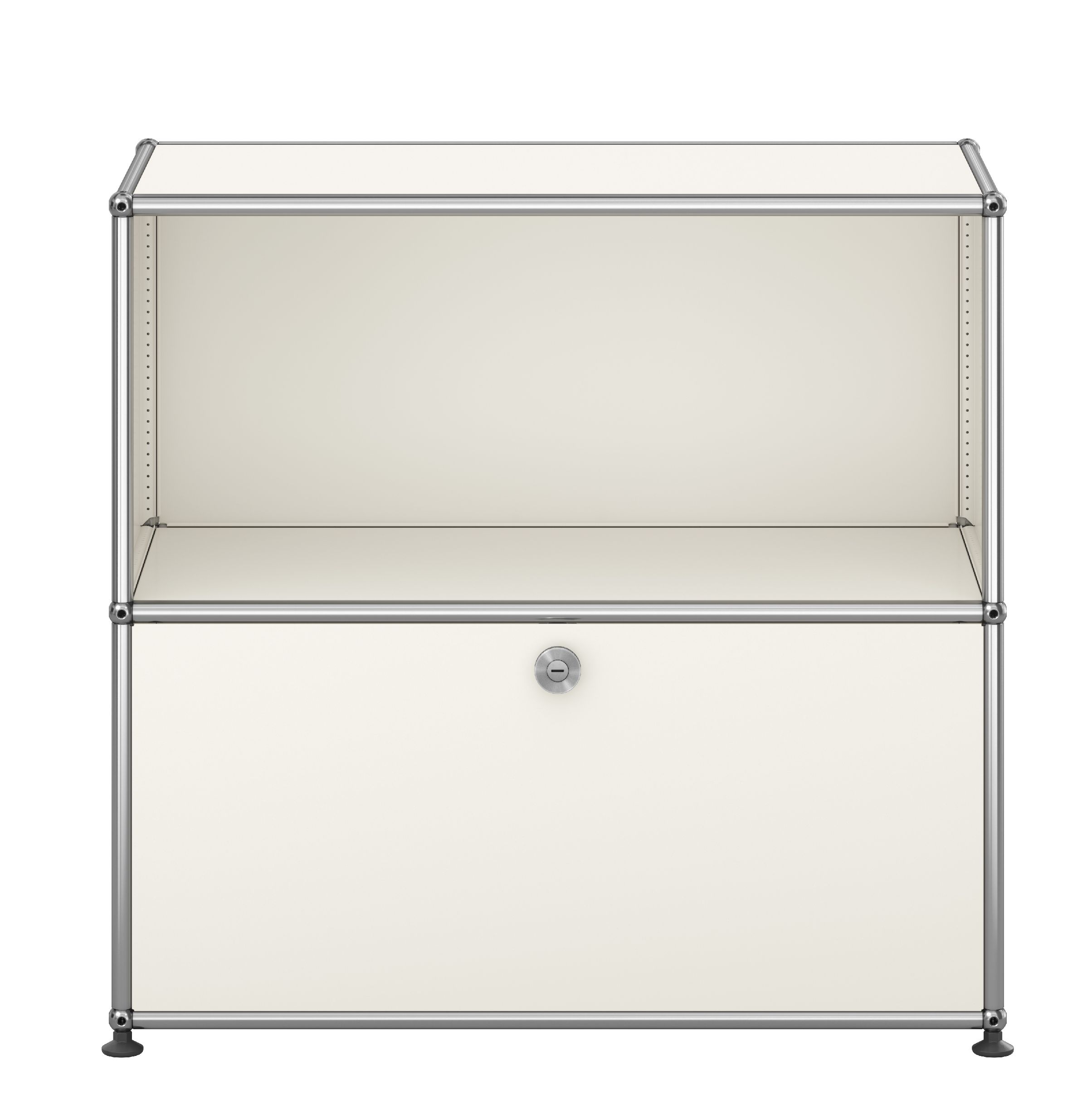 USM Haller Sideboard M62 1 Flap / 1 Open Pure White