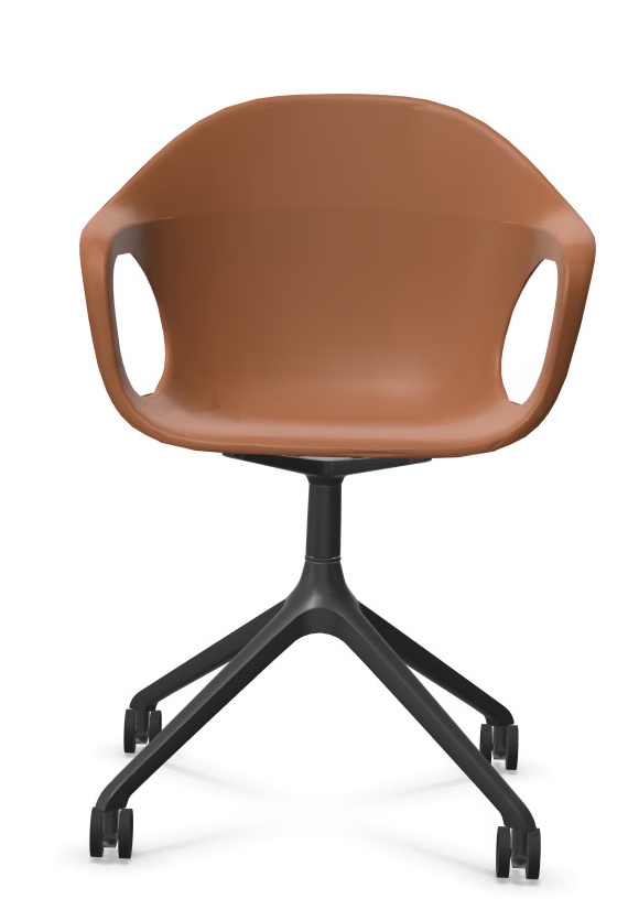 Elephantino armchair with castors Kristalia