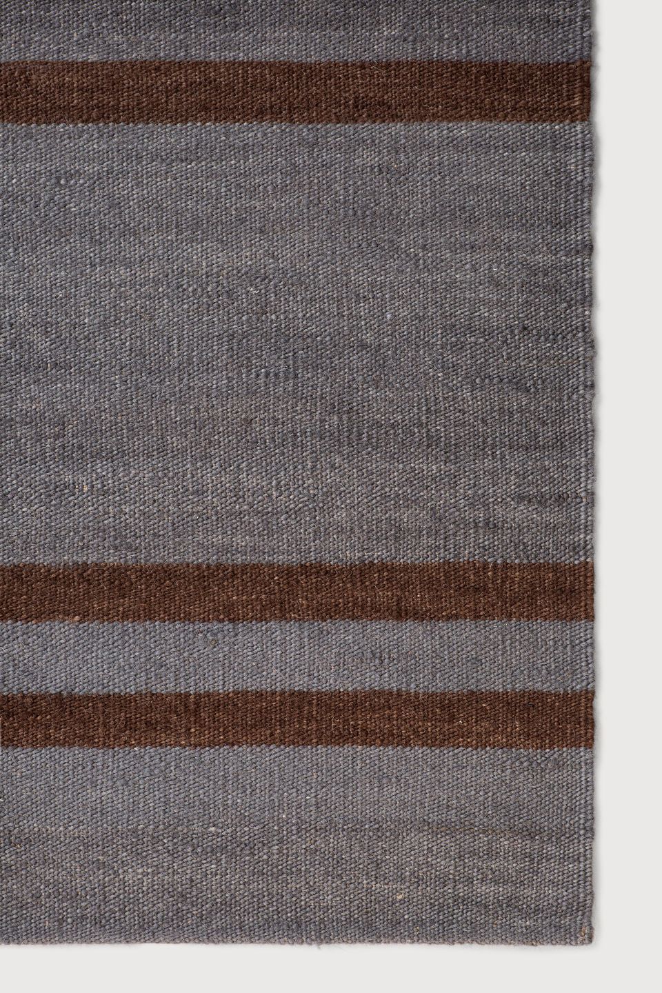 Blue Mazandaran Kilim rug 170x240 cm Ethnicraft EXHIBITION PIECE