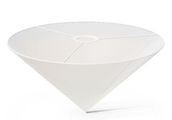 Abat-Jour Conique lampshade for Potence or Petite Potence wall light Vitra