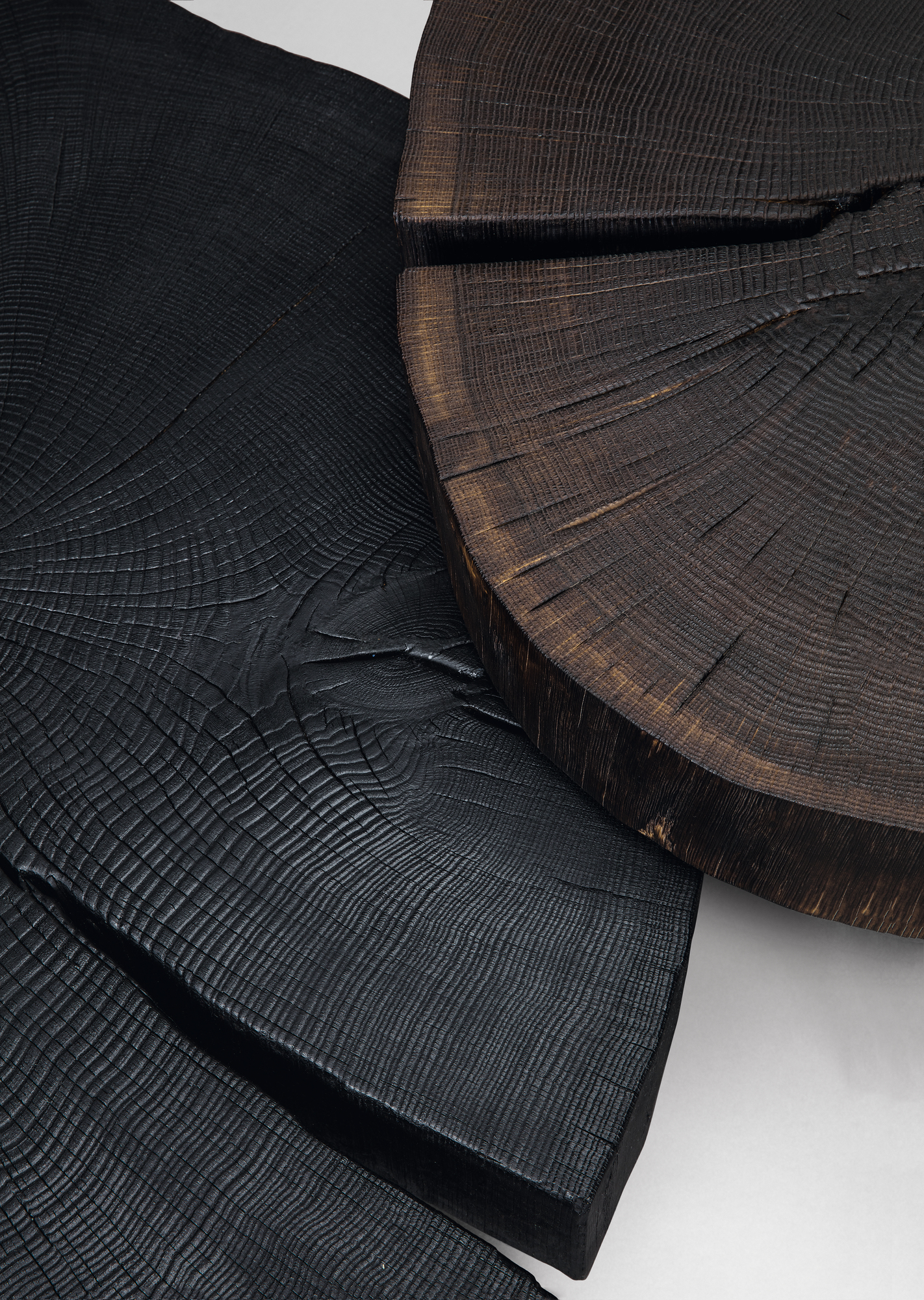 Stomp side table H40 charburned Janua