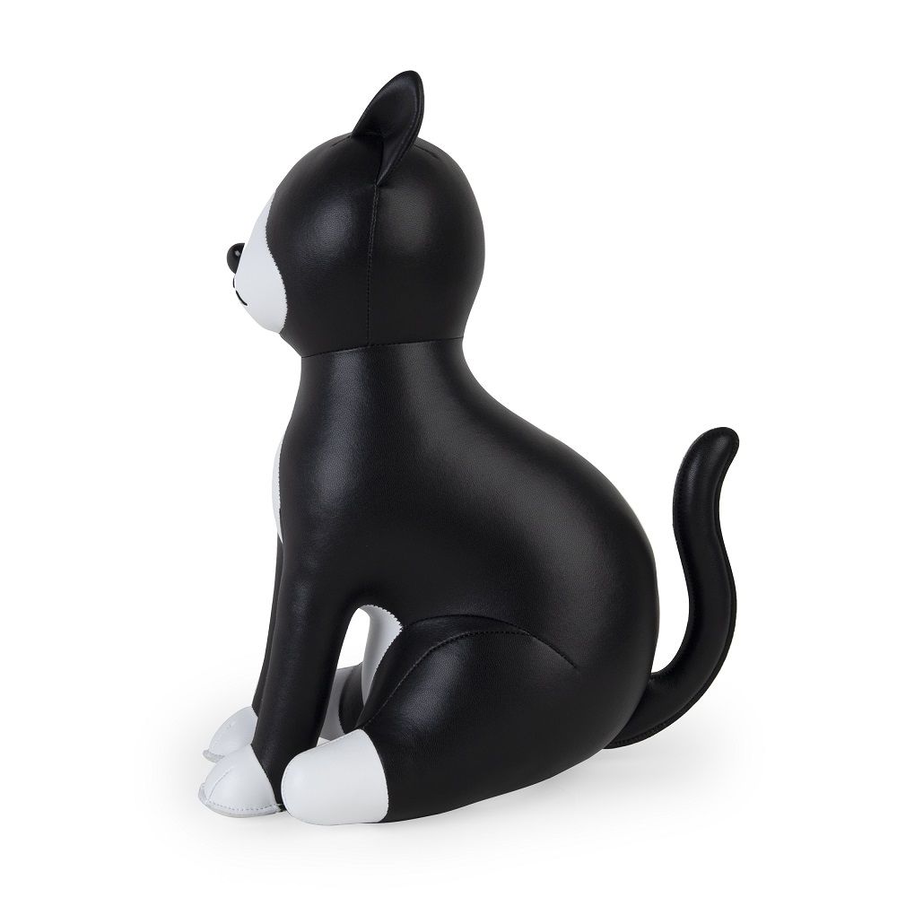 Cat Tuxedo doorstop black/white Züny 