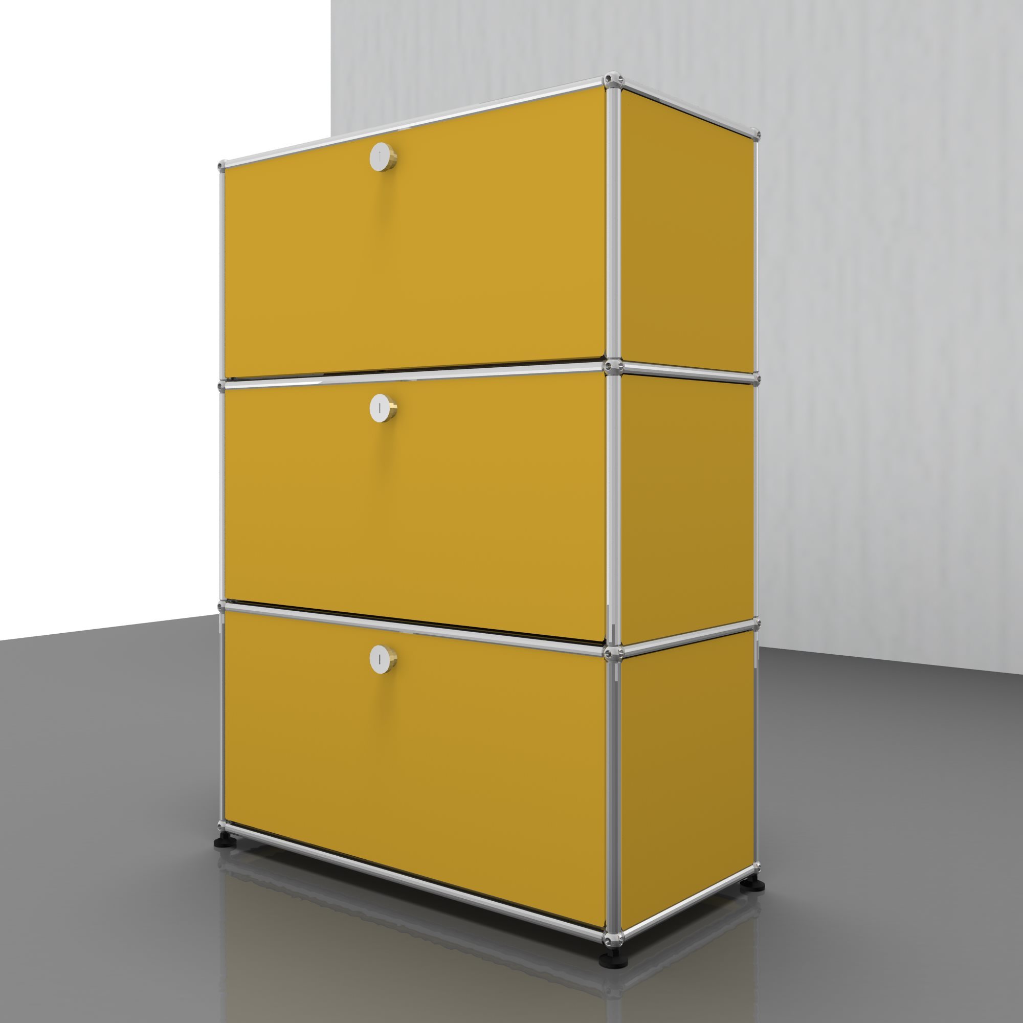 USM Haller Kommode – QUICK SHIP-goldgelb