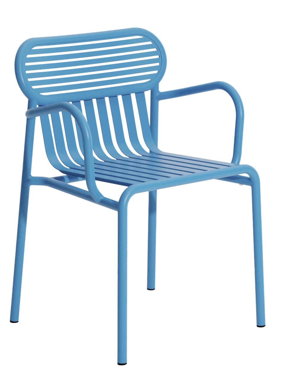 Week-End Garden Chair Armchair Petite Friture Sky blue Week-End Garden Chair Armchair Petite Friture Sky blue