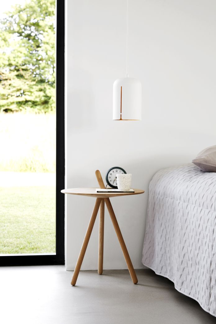 Come Here Side Table Black Woud SINGLE PIECES