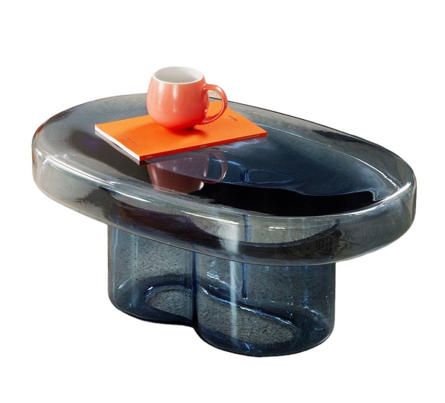 Soda Oval Coffee Table Miniforms Blue