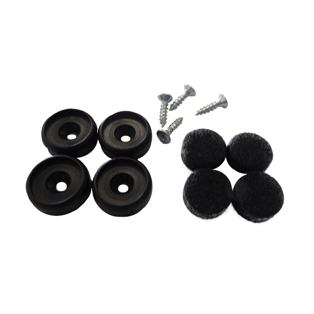 Felt slides set for Eames Plastic Chair DSW / DAW / DKW Vitra