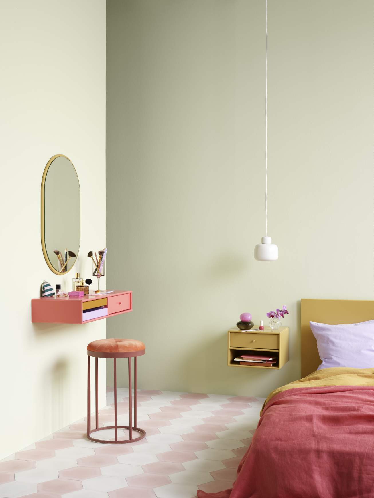 Colour Frame Mirror Look Mirror Montana 