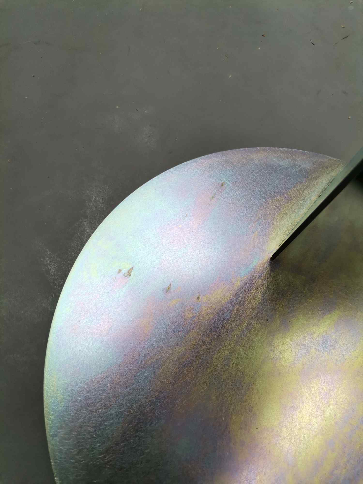 Meta Side Table CHROME YELLOW Side table New Tendency IMPERFECT ITEMS