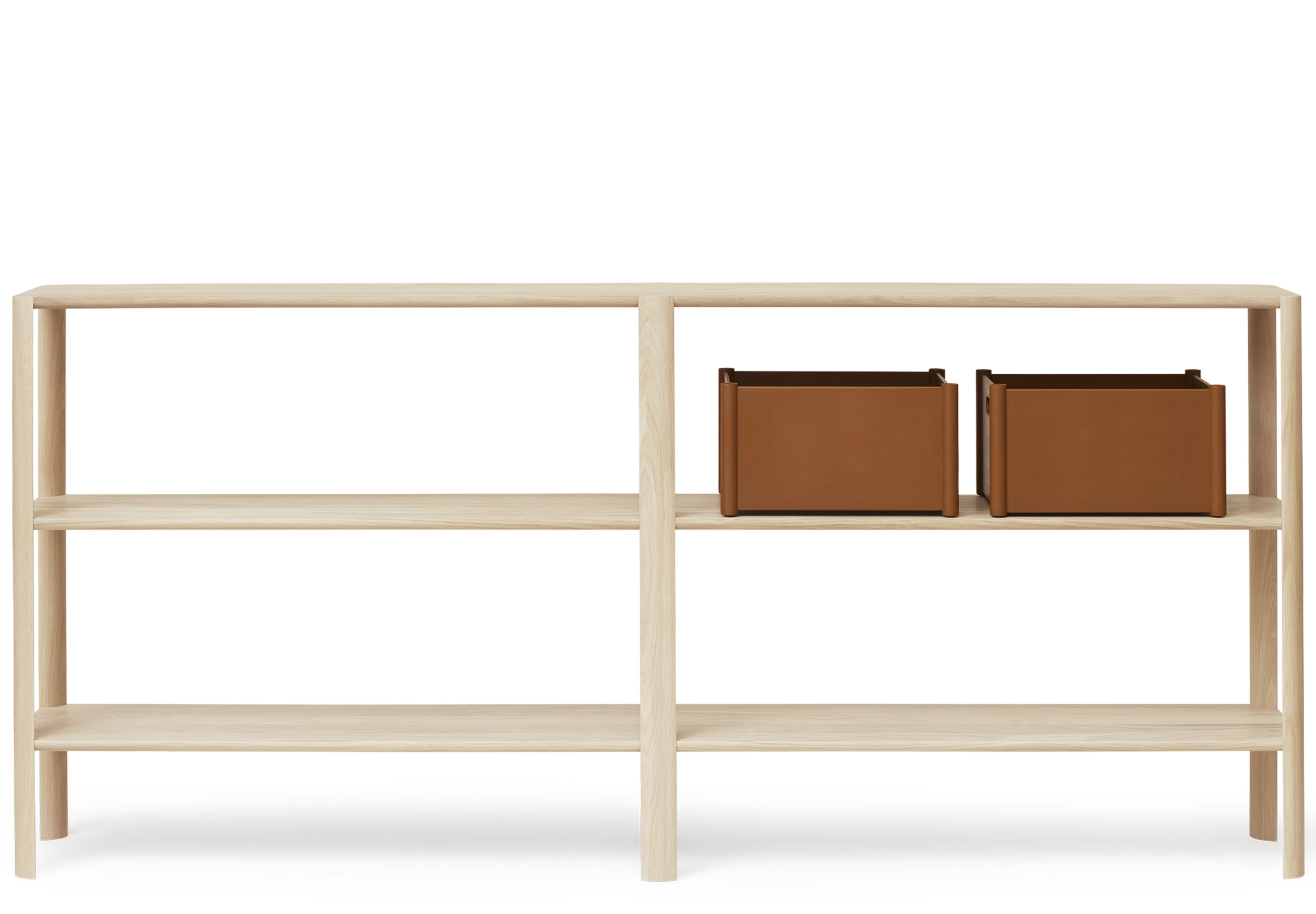 Leaf Shelf 2x3 Oak white oiled Form & Refine