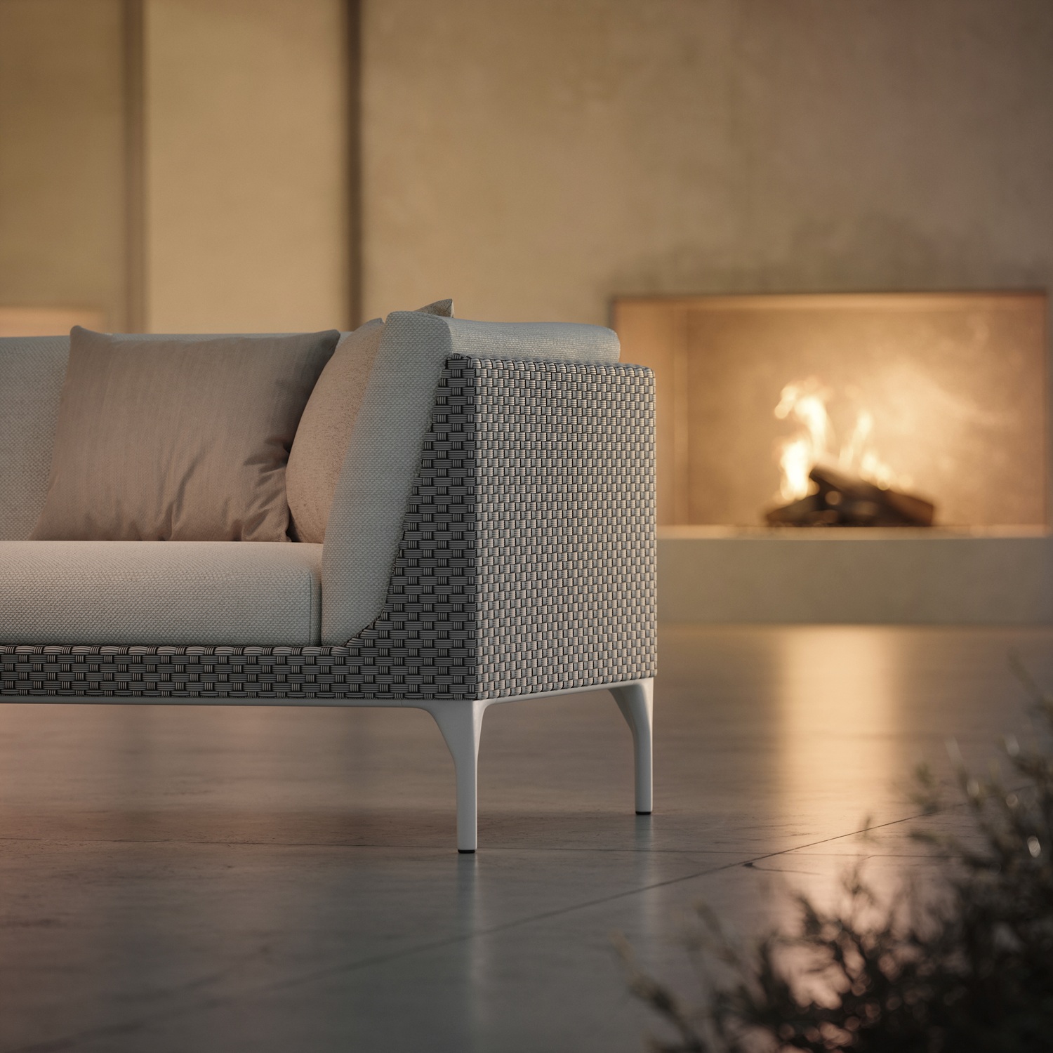 Mu Sofa module left Dedon